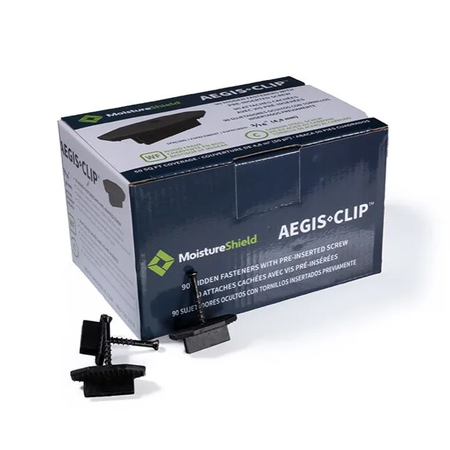 clips Aegis dans une boite