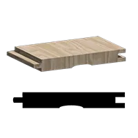 1x6 Doman Hollow back Pattern Board