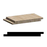 1x6 Doman Nickel gap Pattern Board