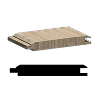 1x6 Doman Nickel gap 122 Pattern Board