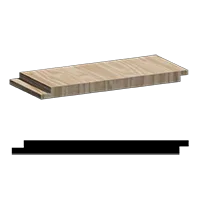 1x8 Doman Nickel gap Pattern Board