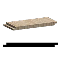 1x8 Doman Shiplap Pattern Board