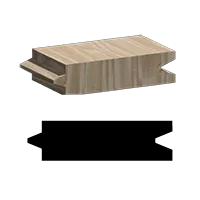 2x6 Doman Big V Pattern Board