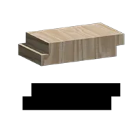 2x6 Doman Shiplap Pattern Board
