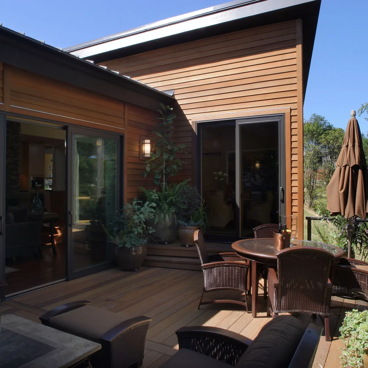 Cedar Products decking and railing, siding and trims