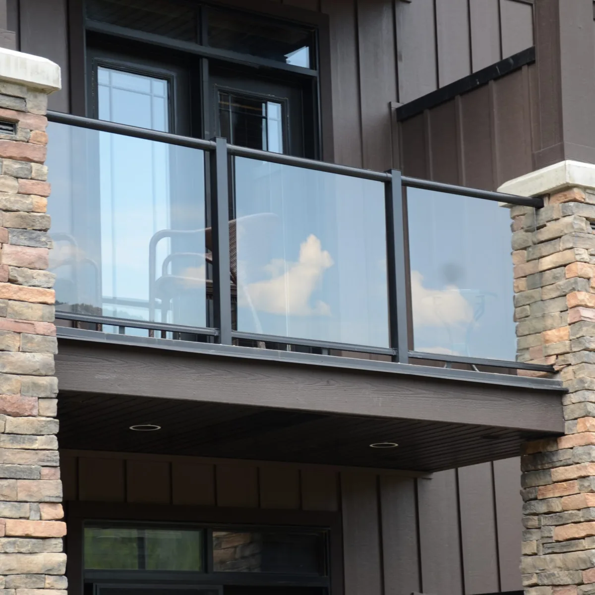 Century Aluminum Railings Copper Point balcony