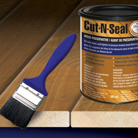 Cut-N-Seal wood preservative for Pressure Treated Wood