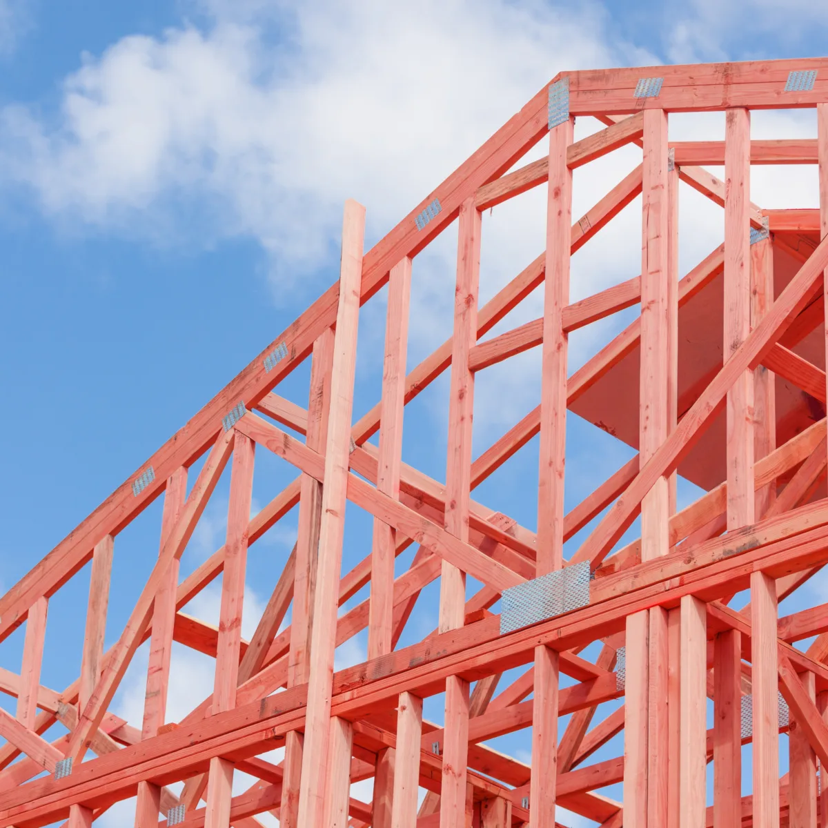 D-blaze fire-retardant treated wood frame