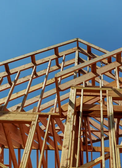 D-blaze fire-retardant treated wood structure