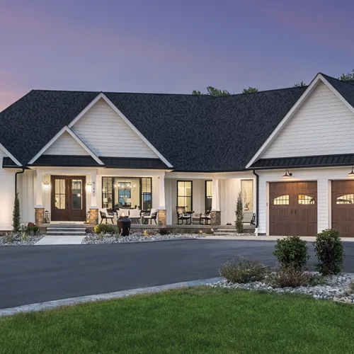 Diamond Kote Building Products - LP SmartSide Prefinishing - white house