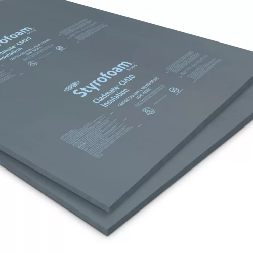 DuPont Styrofoam™ Brand XPS Insulation Cladmate CM20 CA 122x244 Stack