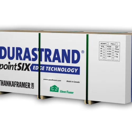 Durastrand pointSIX Premium Subflooring - West Fraser - Unit White