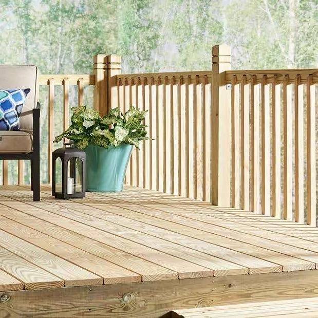 ecolife treated wood southern yellow pine patio