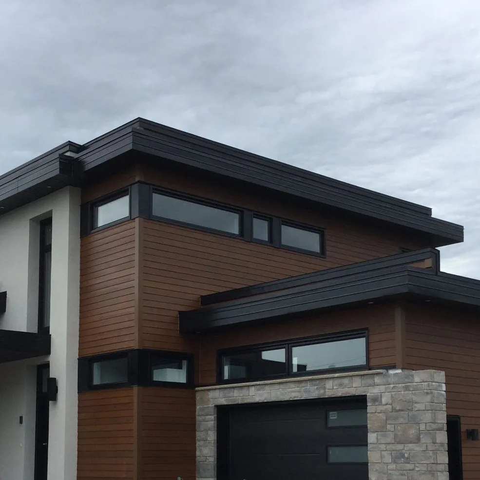 Expression - Revêtement préfini en fibrociment James Hardie - maison - cèdre 4