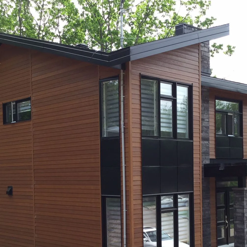 Expression - Revêtement préfini en fibrociment James Hardie - maison - cedre 3