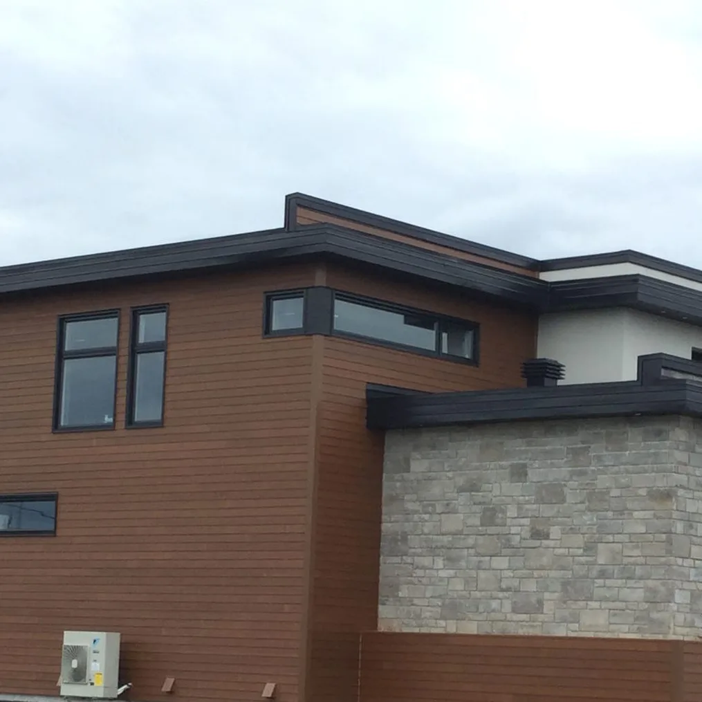 Expression - Revêtement préfini en fibrociment James Hardie - maison - cedre