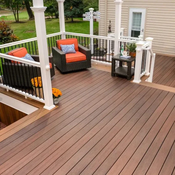 Fiberon® Advanced PVC and Composite Decking patio 2