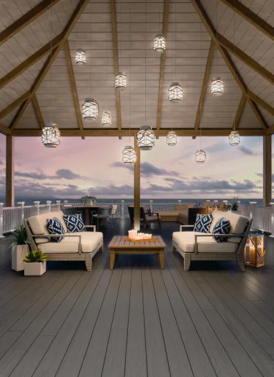 Fiberon® Advanced PVC and Composite Decking veranda