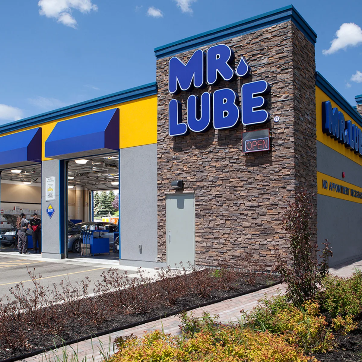 Fusion Stone Veneer Great Lakes commercial mr lube