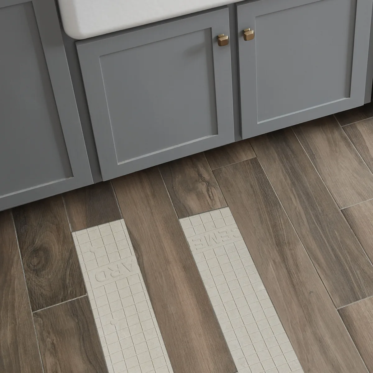 HardieBacker® Panneau de fibrociment James Hardie Plancher fini de cuisine héritée alt