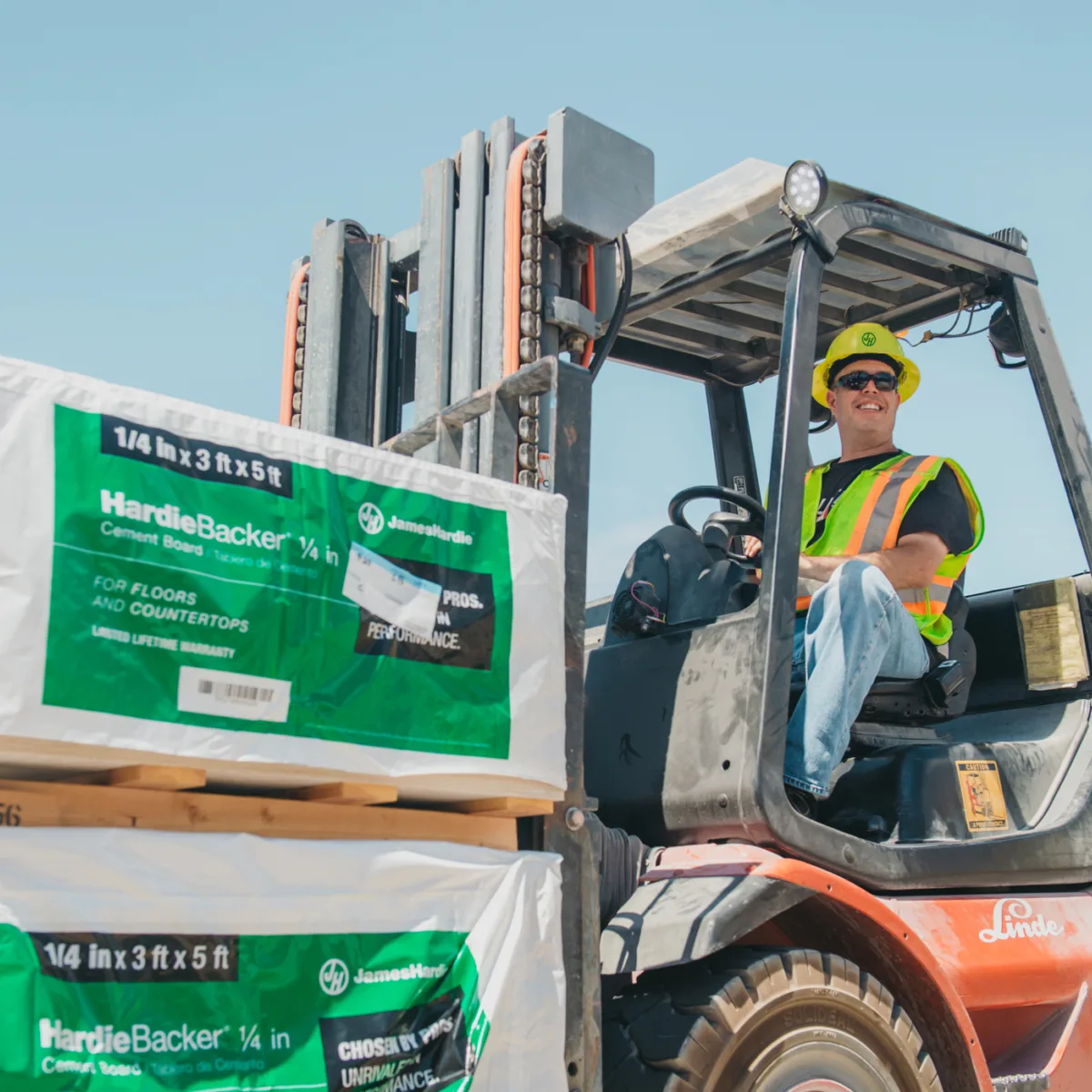 HardieBacker® Panneau de fibrociment James Hardie Entrepot