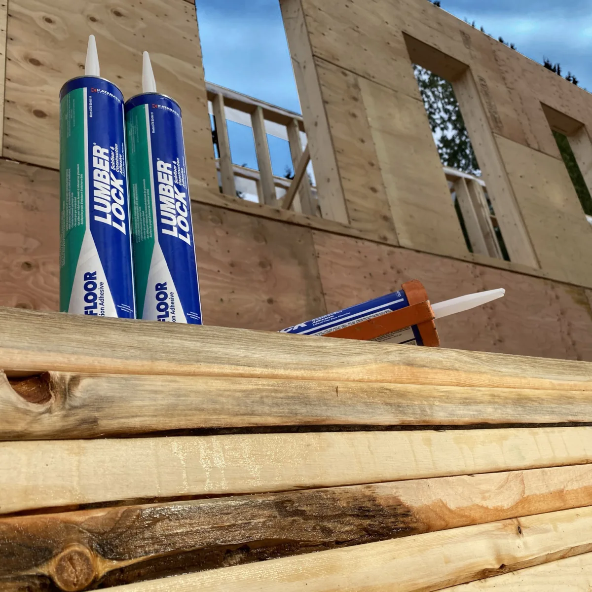 LUMBER LOCK - adhésif de construction tubes