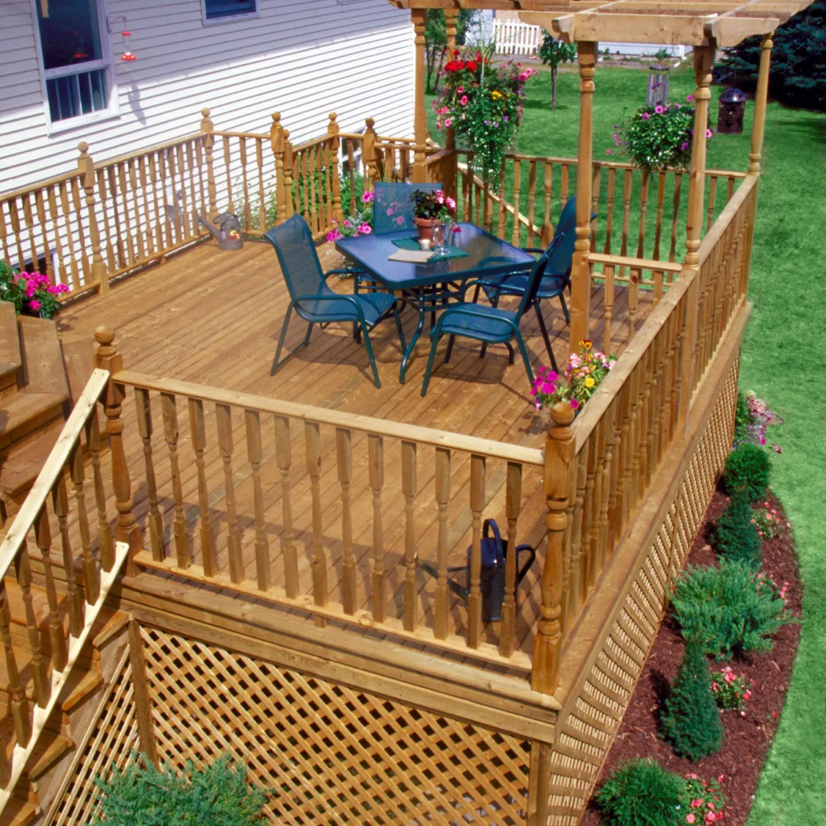 Marwood - Suntrellis Outdoor Deck Accessories and Lattice - Marwood Treated Decking 4