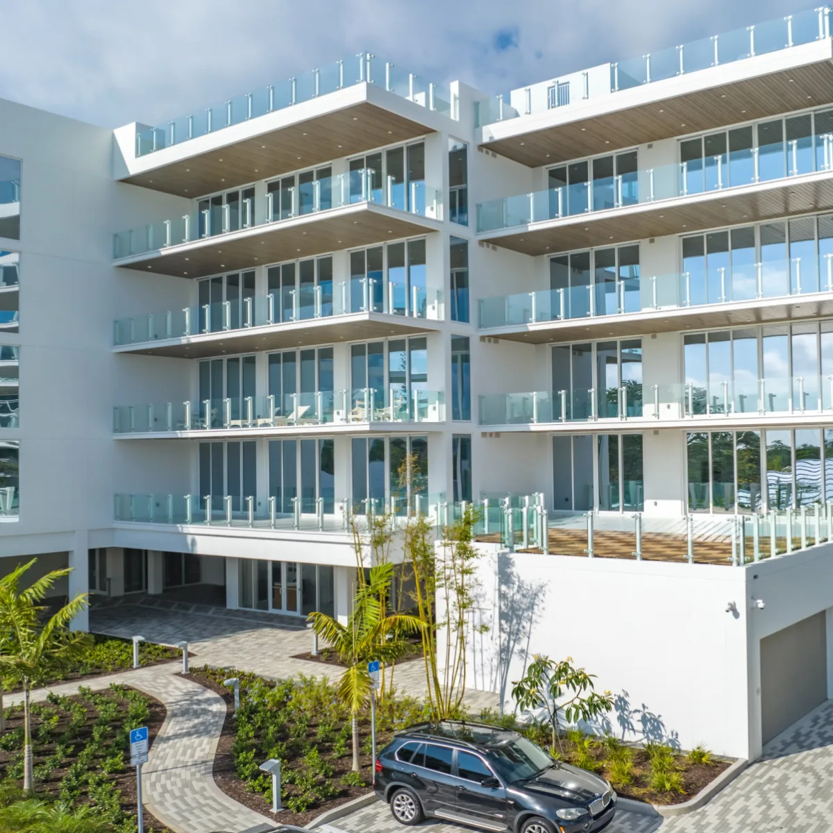 Metalunic architectural steel siding for condos