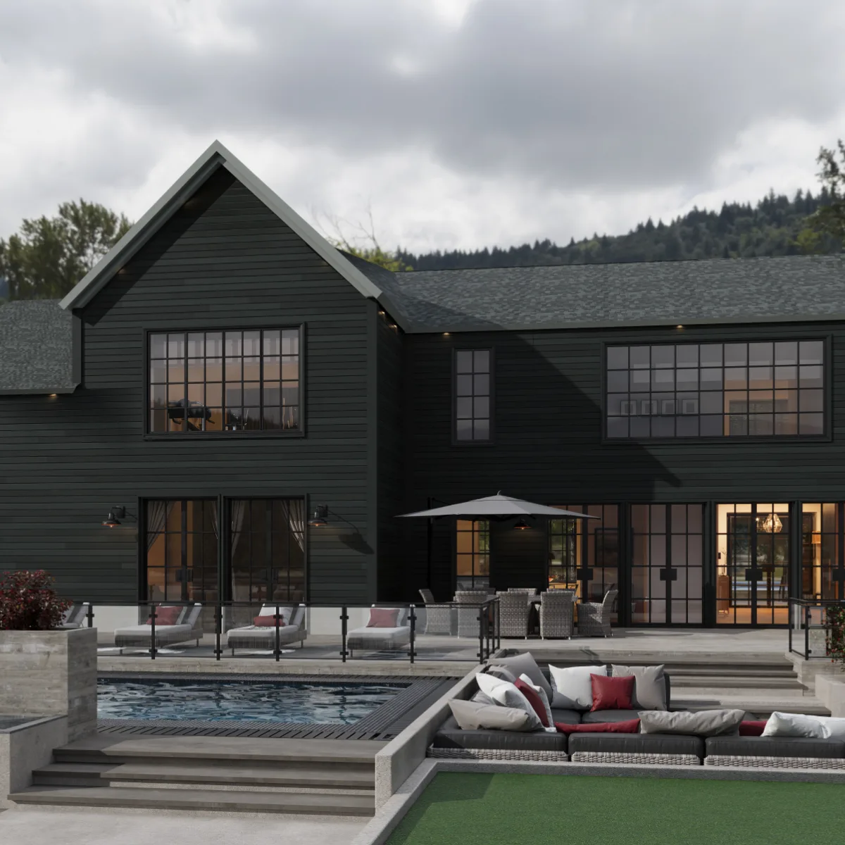 Metalunic’s architectural sophisticated and timeless premium steel siding