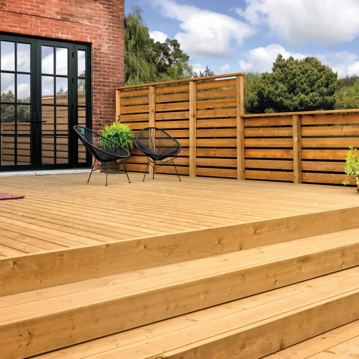 MicroPro Sienna - Bois traité - patio