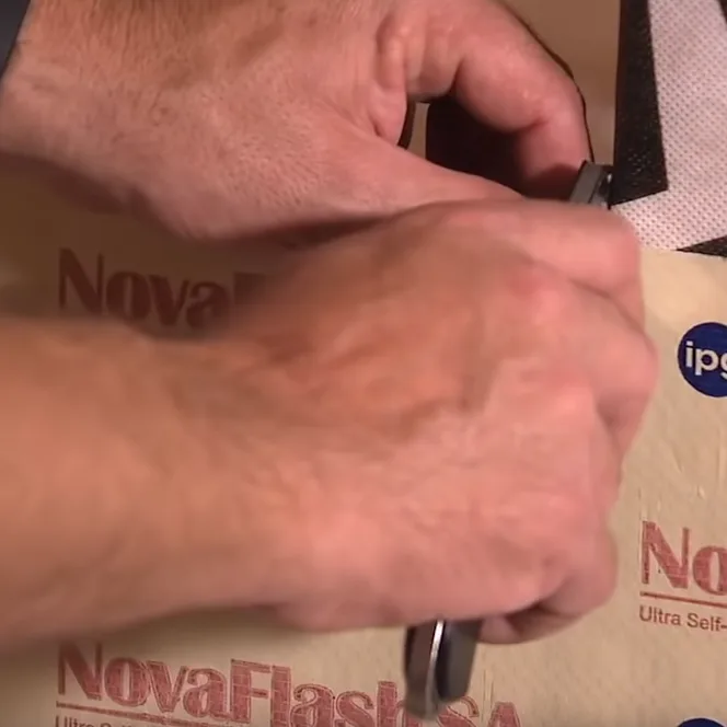 Tuck NovaFlash - Ruban d'étanchéité - install