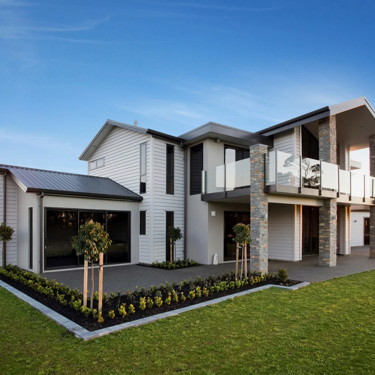 Tru-Pine Posts, Beams & Boards house garage balconies