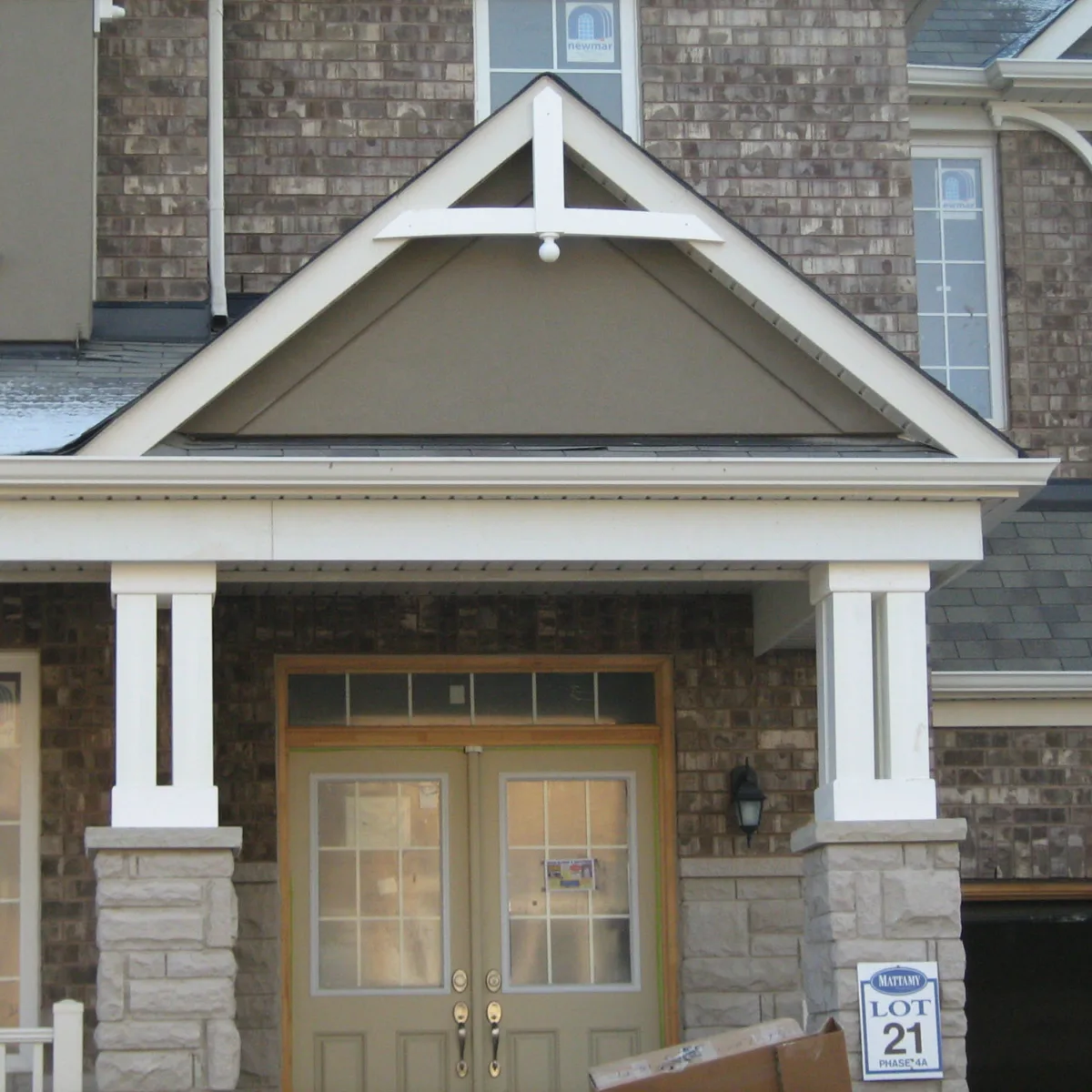 Prestige DIY PVC Products columns, gables, and soffit