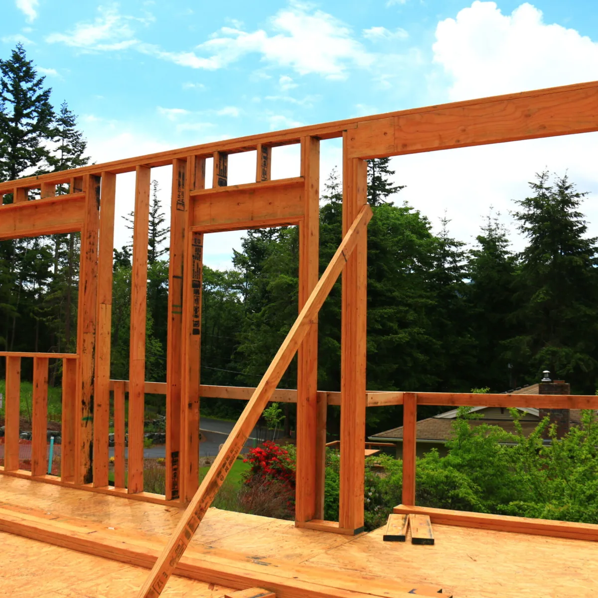 PWT LVL construction wall