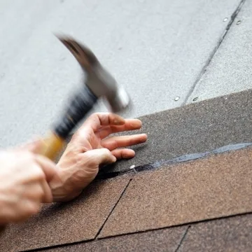 Tree island nails installation roofing