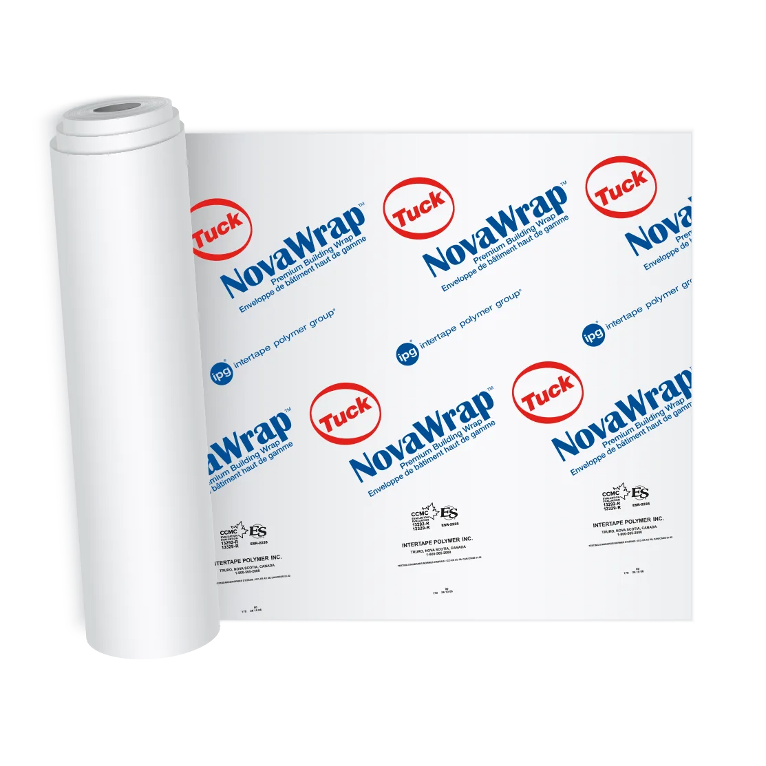 Tuck Building Envelope System - Tuck Nova Wrap roll