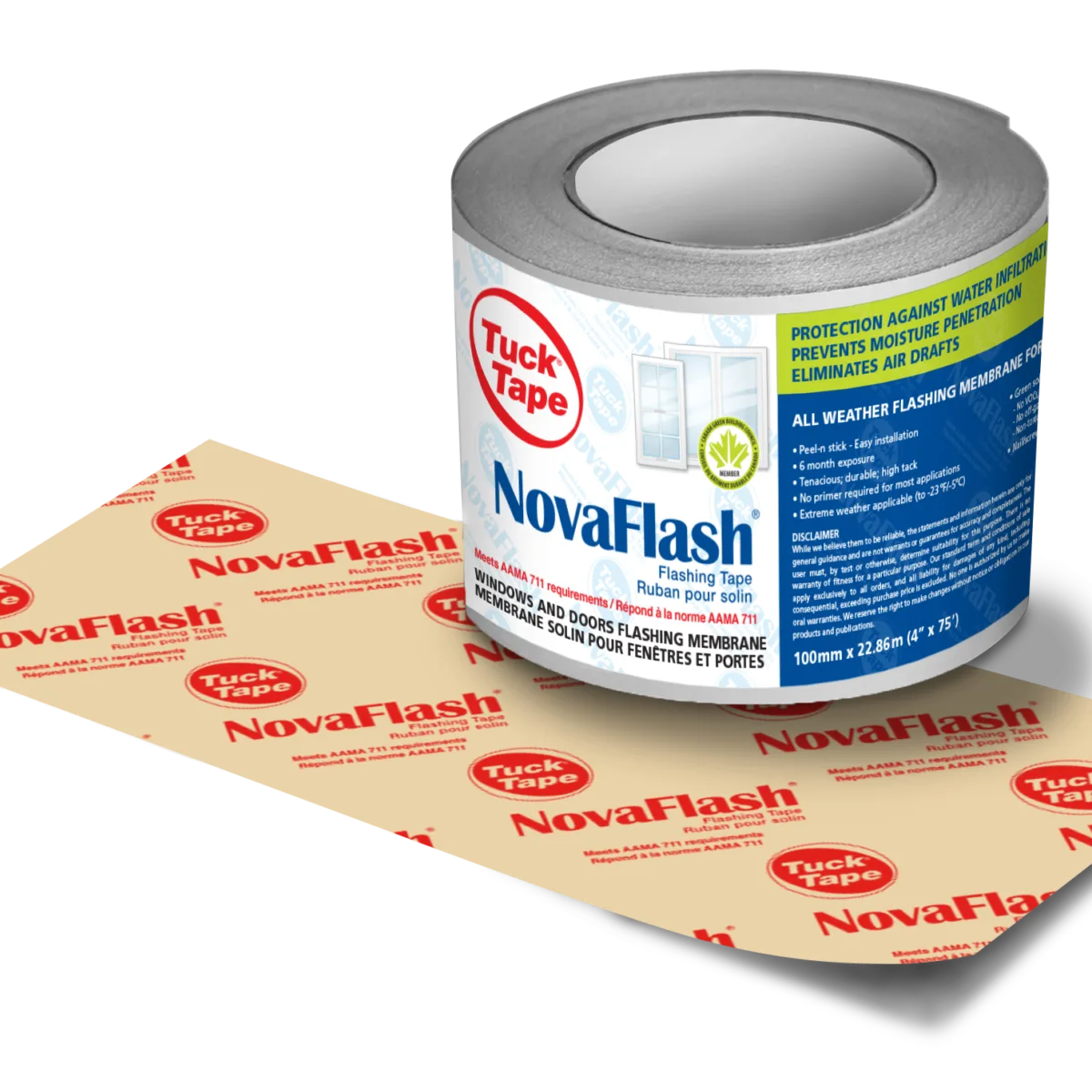 Tuck Building Envelope System - NOVAFLASH 4in