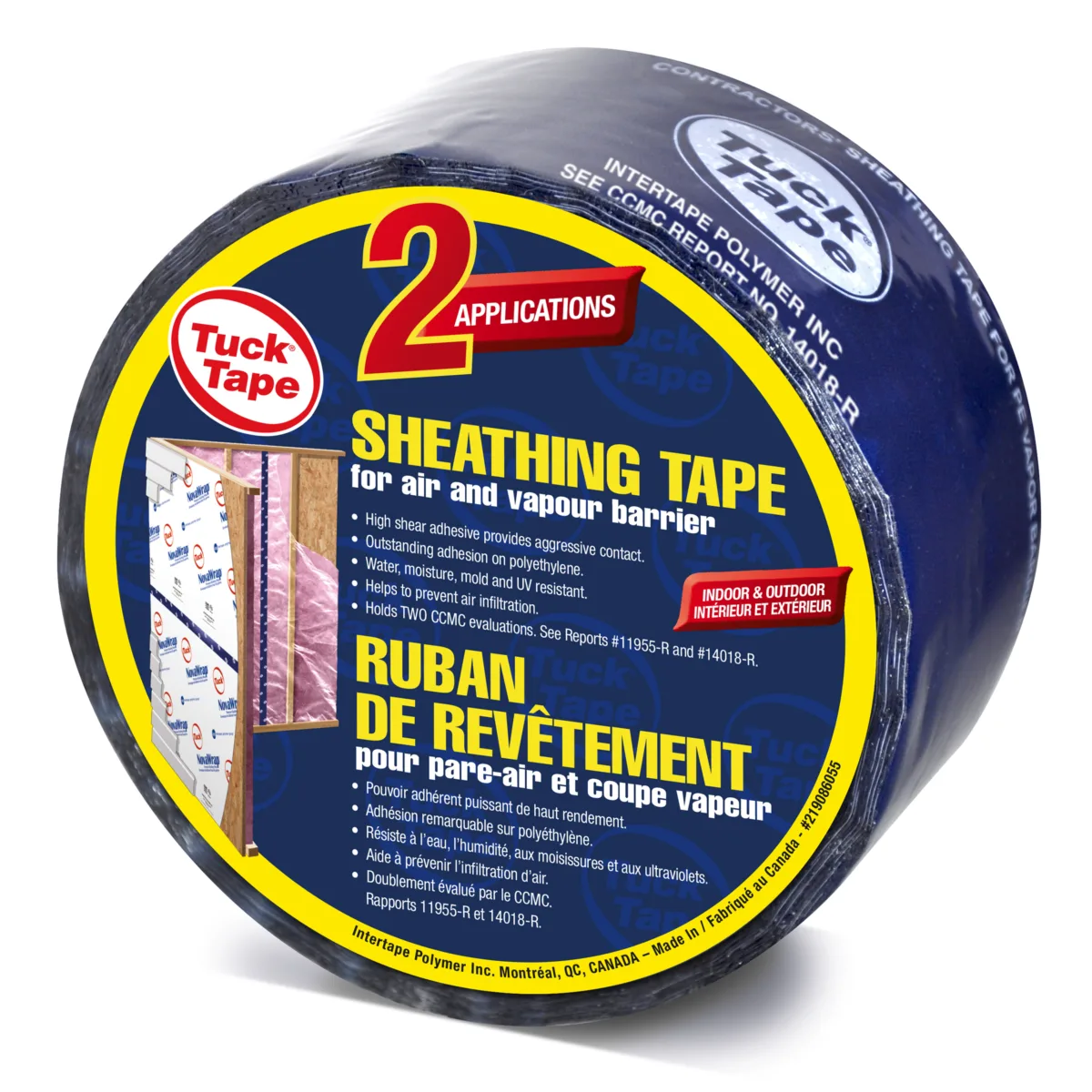 Tuck Tape Sheathing Tape blue